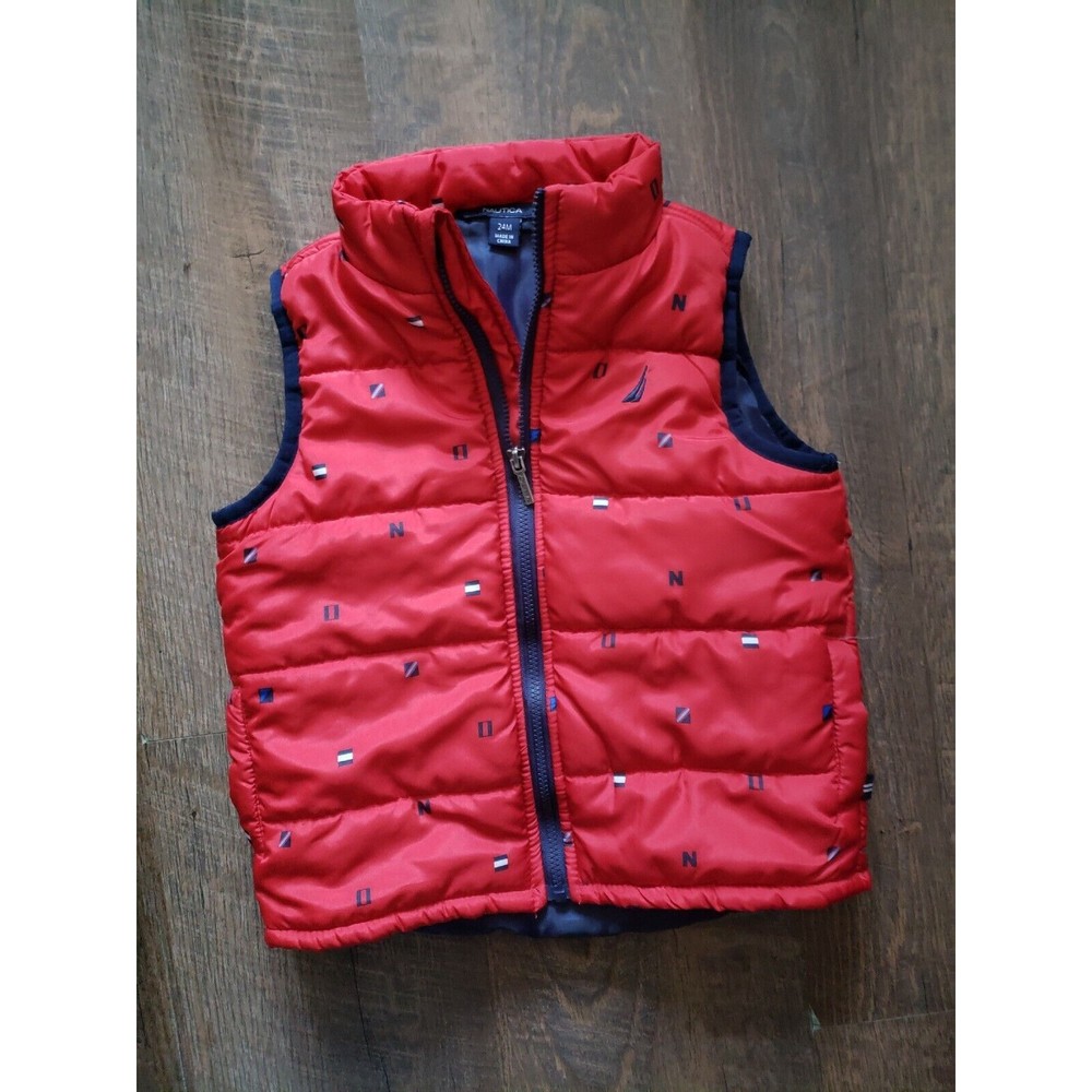 Boys Nautica 24 mo Logo Puffer Vest